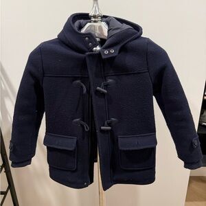 Mayoral Dark Blue Kids Pea Coat
